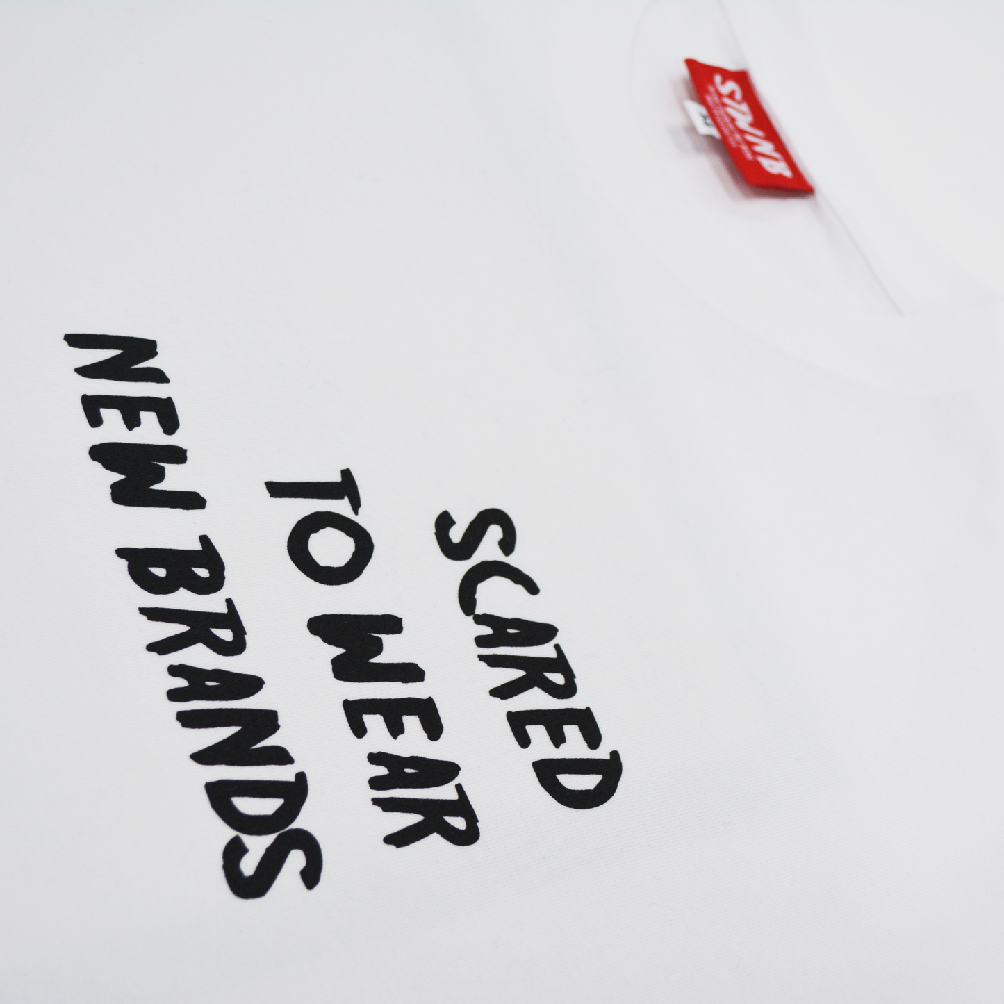 STWNB White Logo Tee