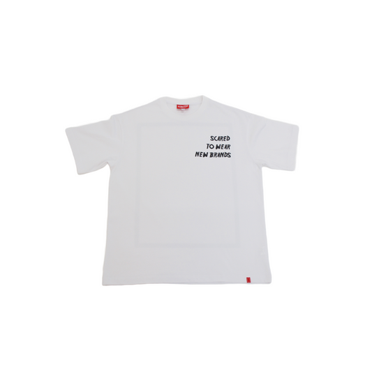 STWNB White Logo Tee